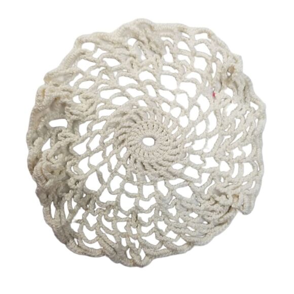 Homemade Crochet 5" Doilies Ivory, set of 6 - Picture 2 of 8